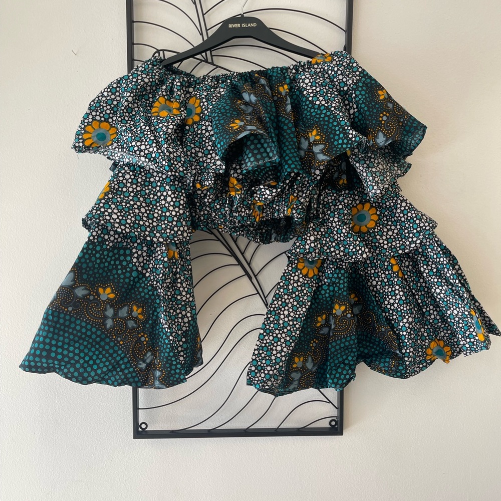 Crop top and trouser